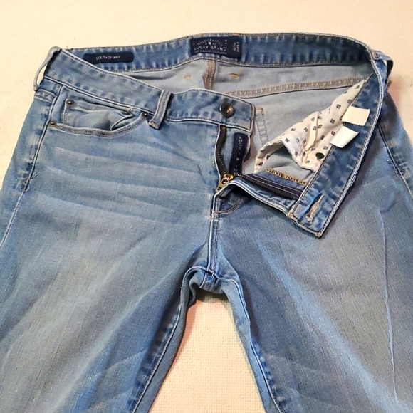 Lucky Brand Lolita Skinny ankle jeans size 10/30 - Picture 3 of 3